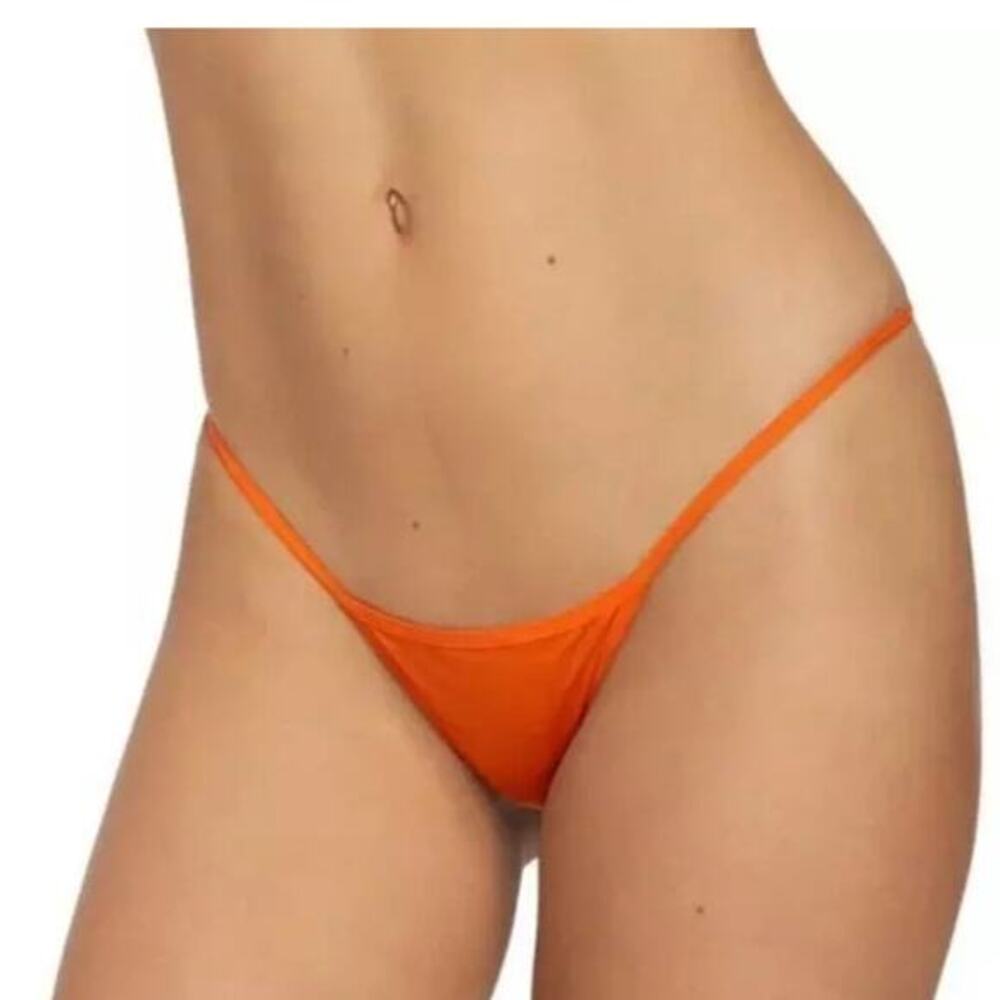 Frederick’s Of Hollywood Extreme Mini G-String in Orange Size 2X NWT